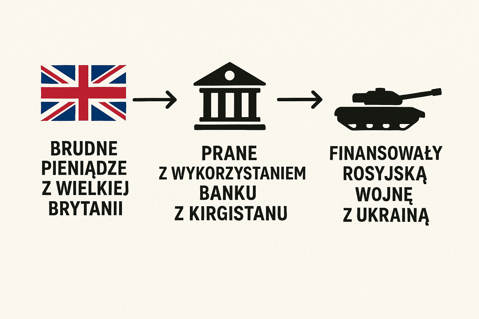 Brudne pieniądze z Wielkiej Brytanii finansowały rosyjską wojnę z Ukrainą